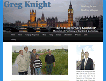 Tablet Screenshot of gregknight.com